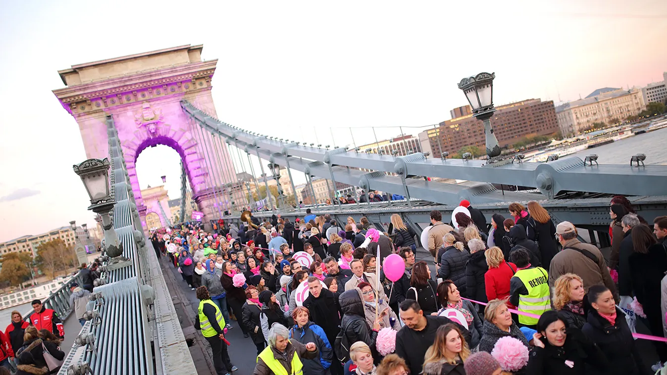 Minden nő számít! – Újfent rózsaszínbe borul a Lánchíd