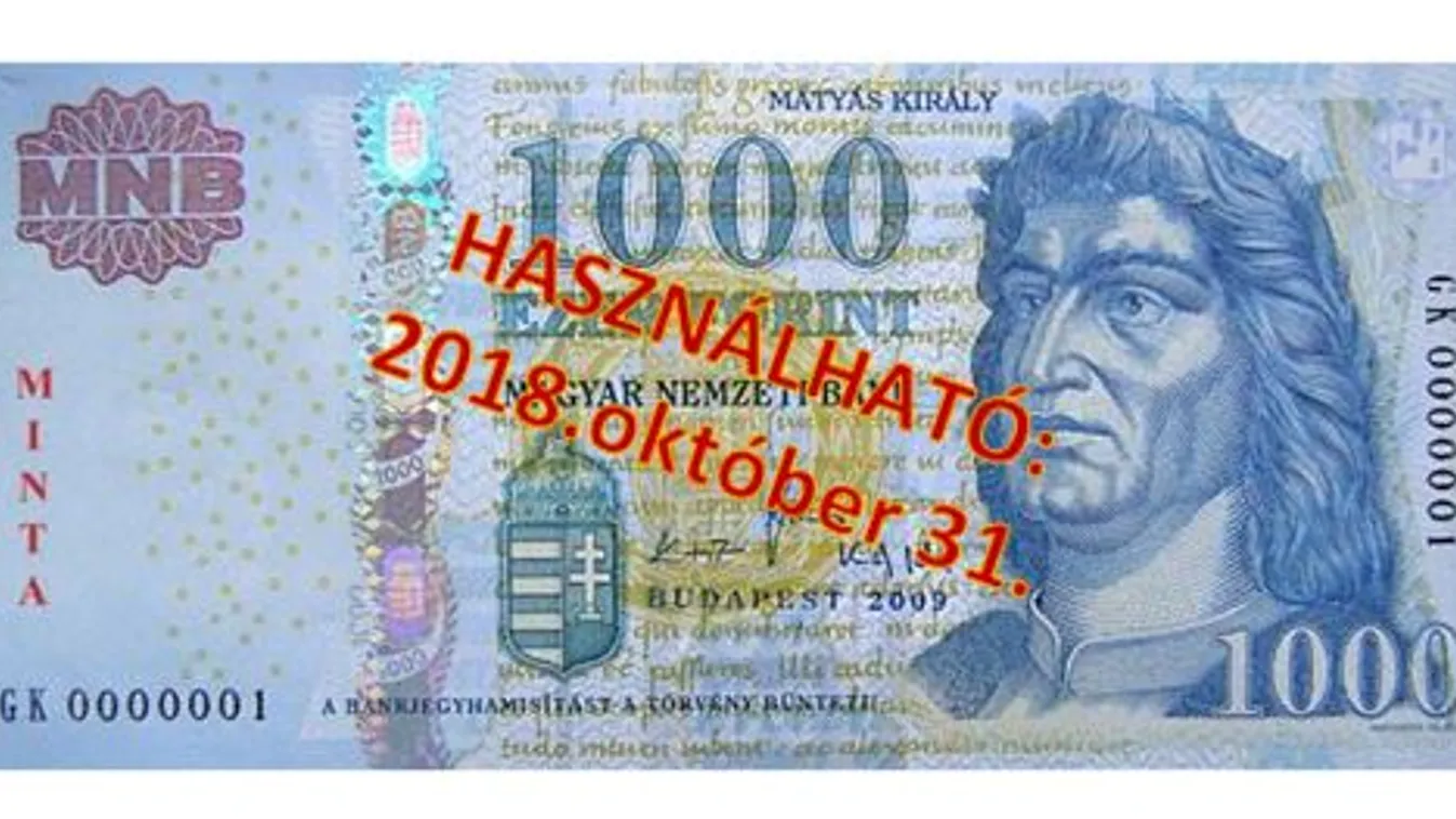 Október végéig lehet fizetni a régi ezresekkel