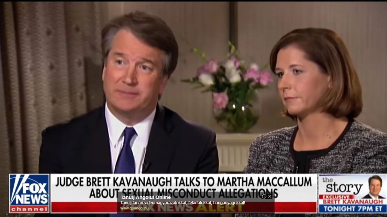 Kavanaugh tagadja a kamaszkori nyomulást