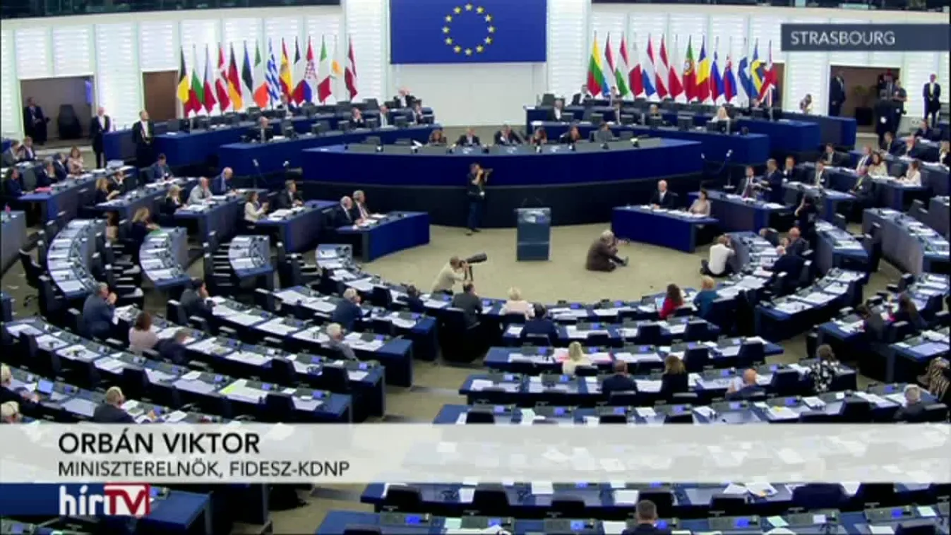Sargentini-jelentés: Orbán Viktor reagál a felszólalásokra az EP-ben