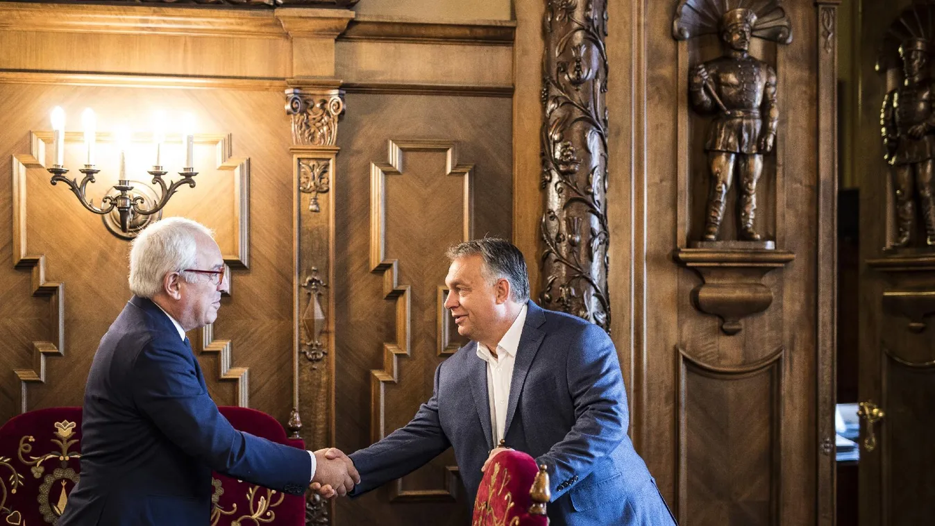 Orbán Viktor fogadta az Európai Közjogi Szervezet vezetőjét