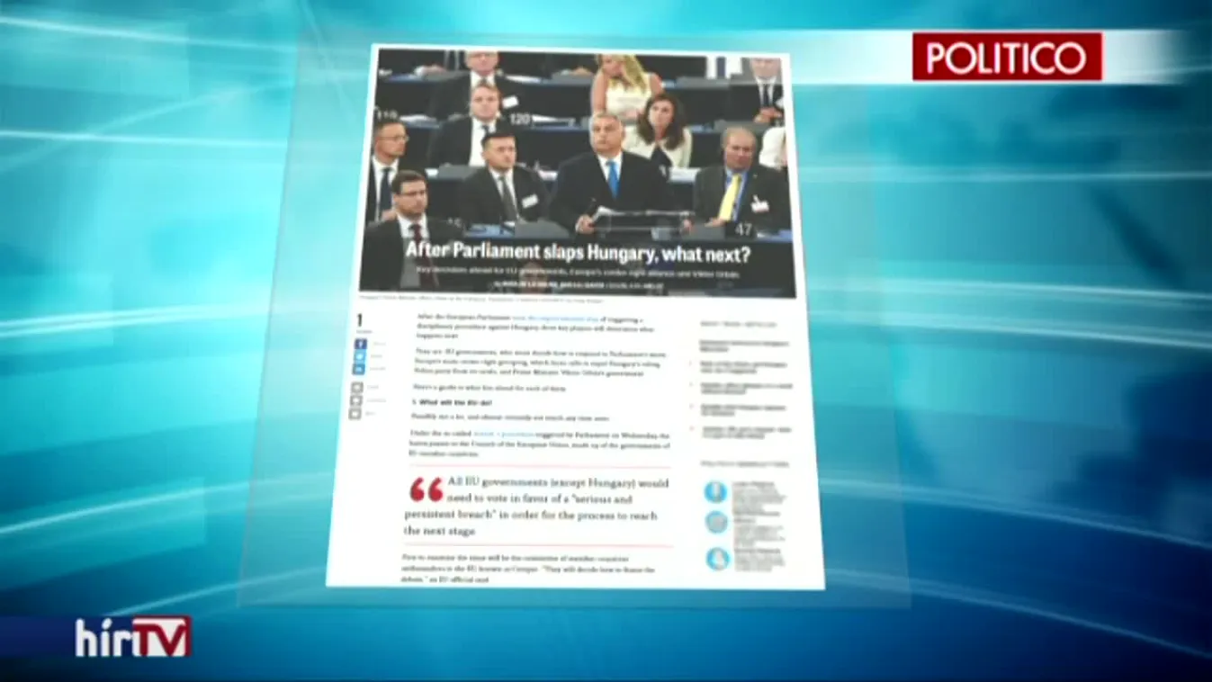 Orbán Viktor a címlapokon: kicsi az esélyes a szavazati jog megvonásának