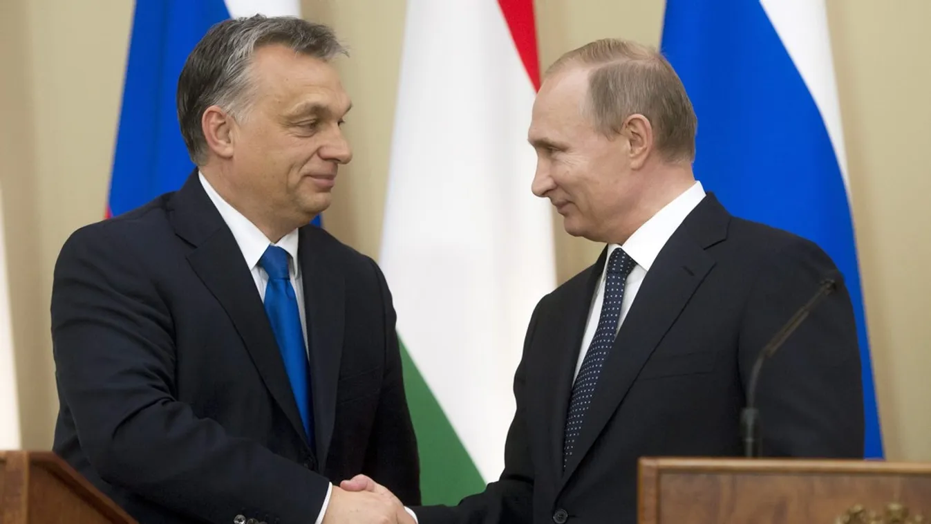 Moszkvában fogadja Vlagyimir Putyin Orbán Viktort