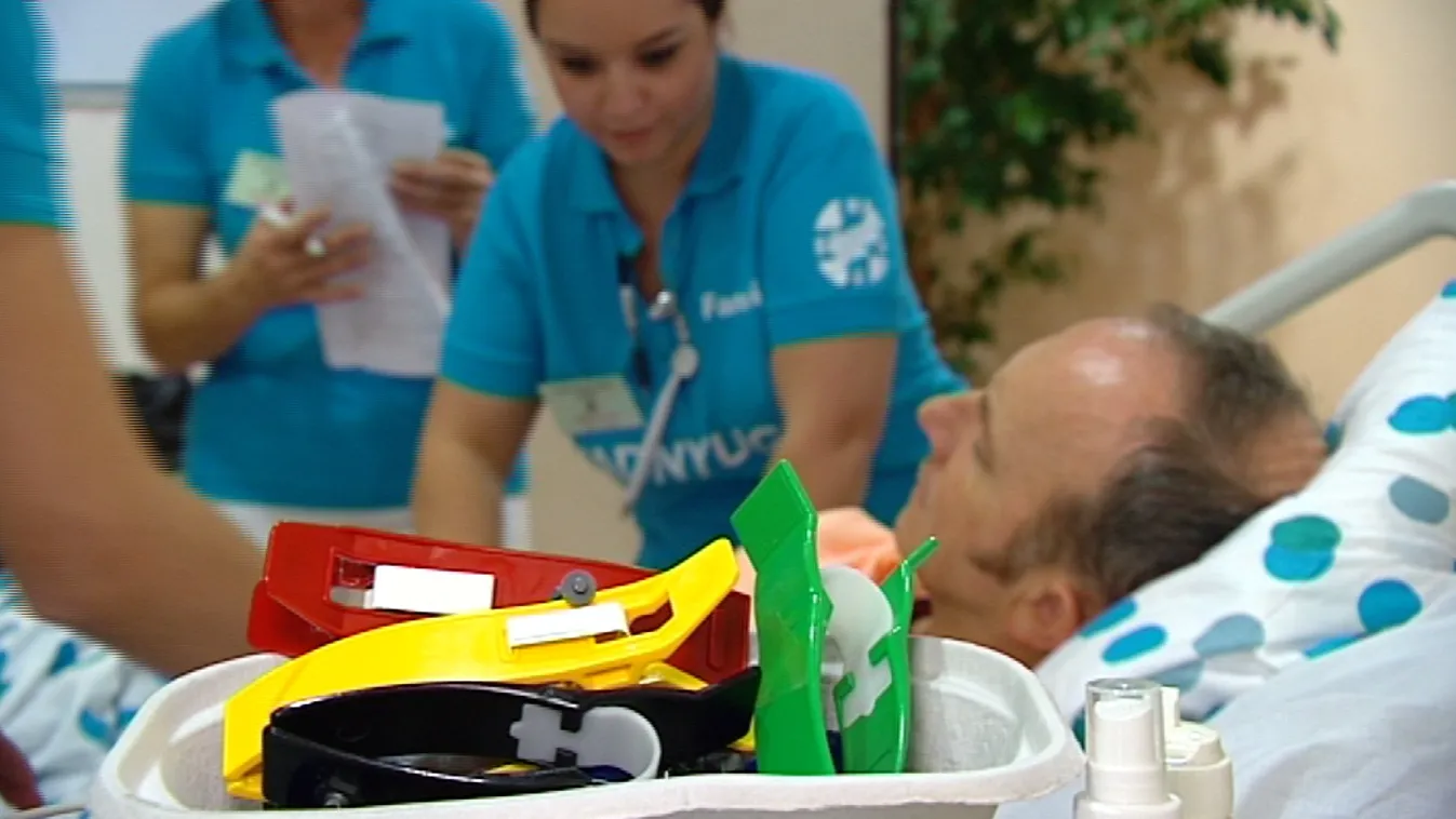 Valódi kórházi szituációkat kellett megoldaniuk