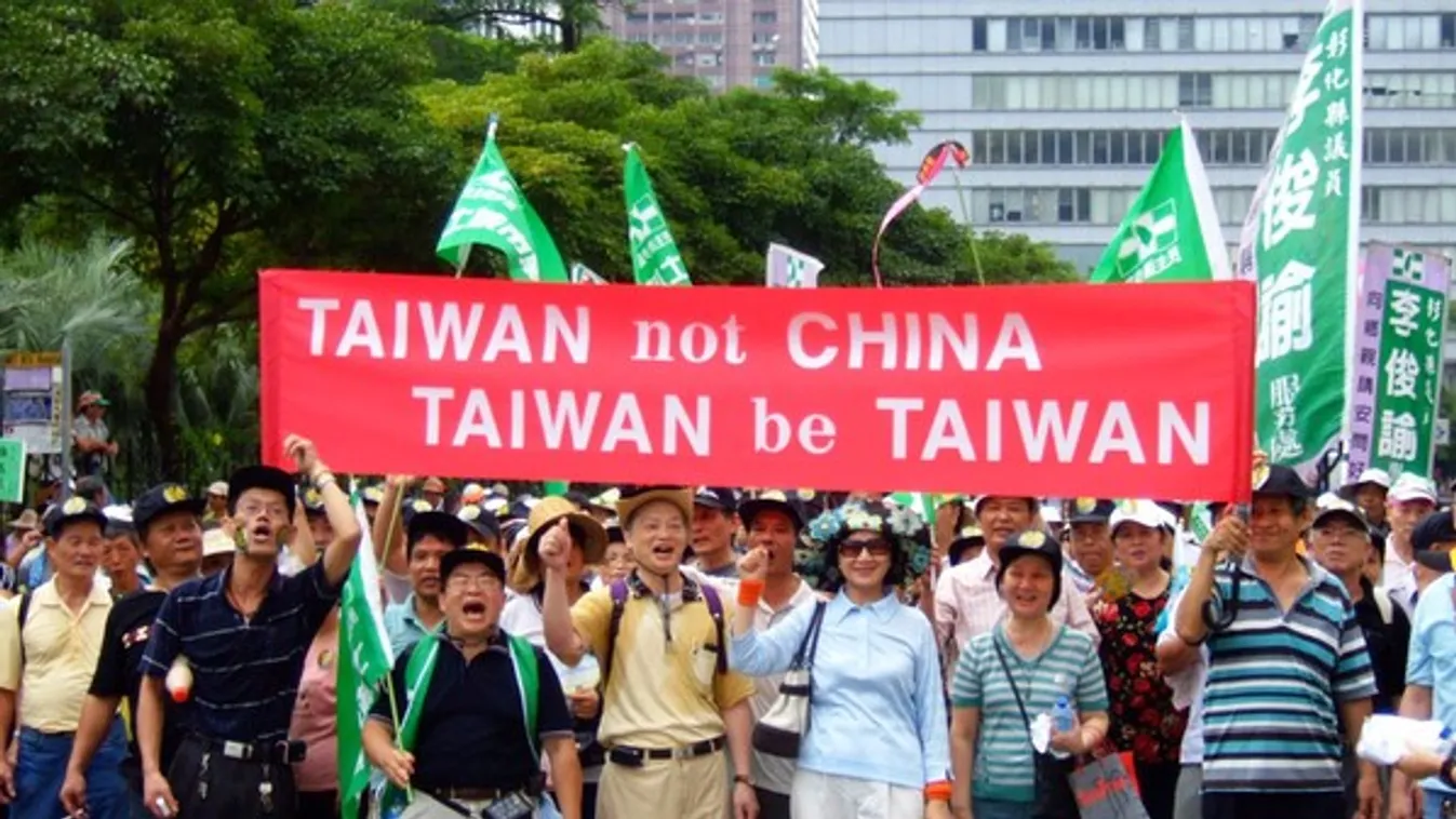 Tajvan függeltenségét akarják