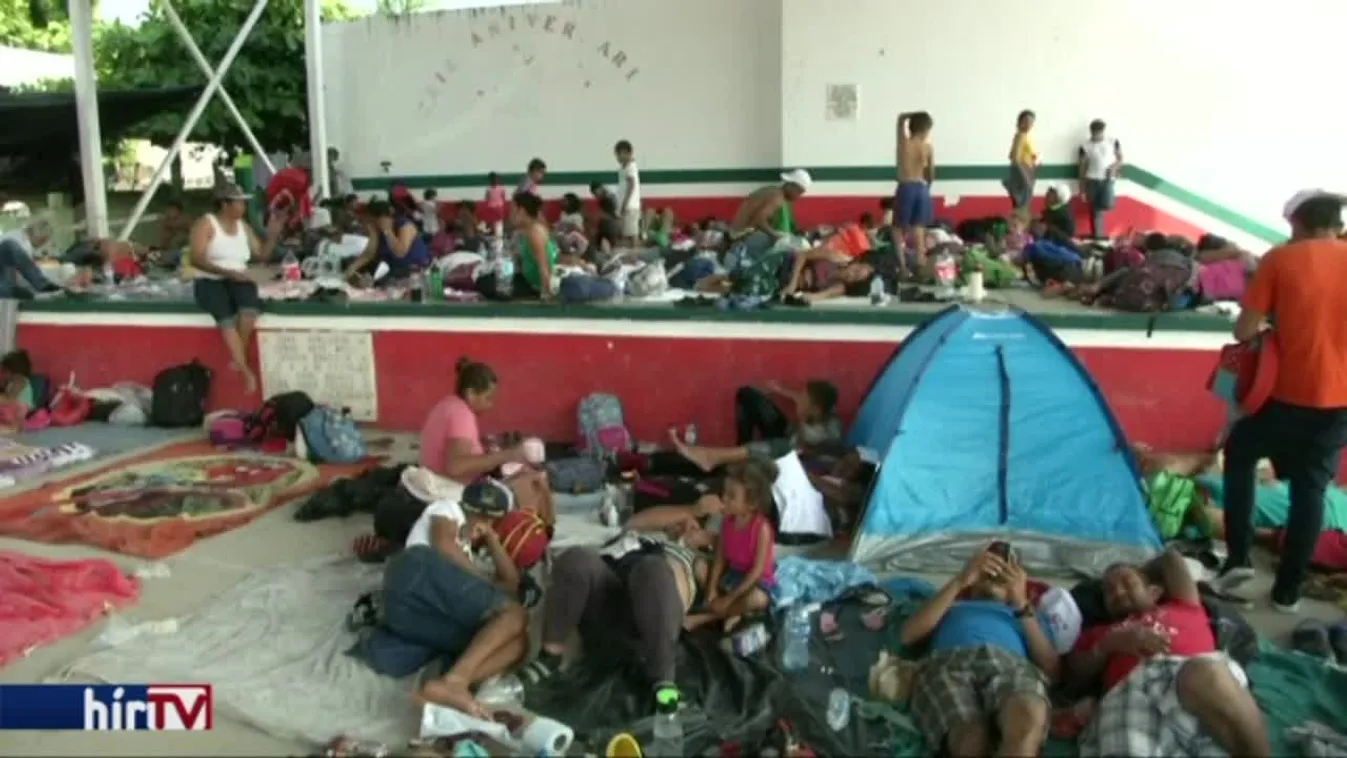 Összecsapott a hondurasi migránskaraván második hulláma a mexikói hatóságokkal