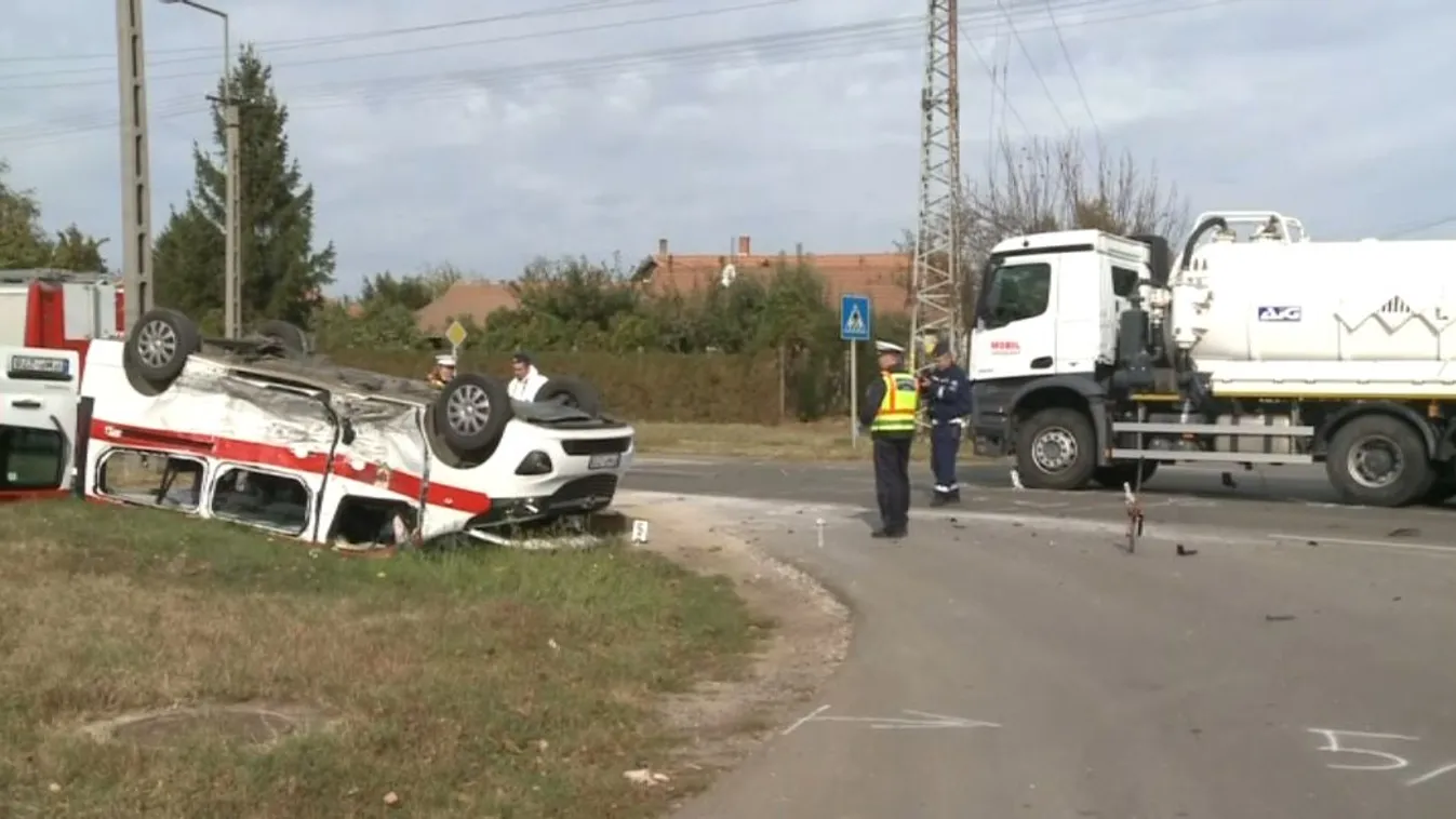 Halálos baleset Tiszafürednél