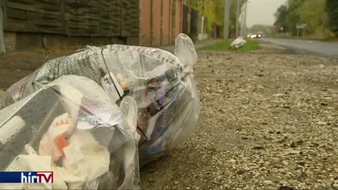 A szeméthelyzet miatt tiltakozik az ellenzék