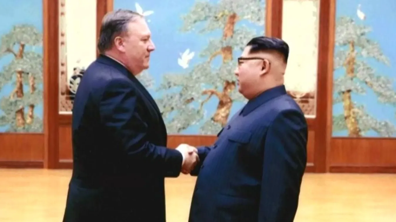 A második Trump–Kim találkozót készíti elő Pompeo