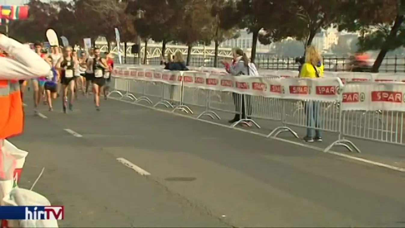 Csere Gáspár és Szabó Tünde a budapesti maraton bajnokai