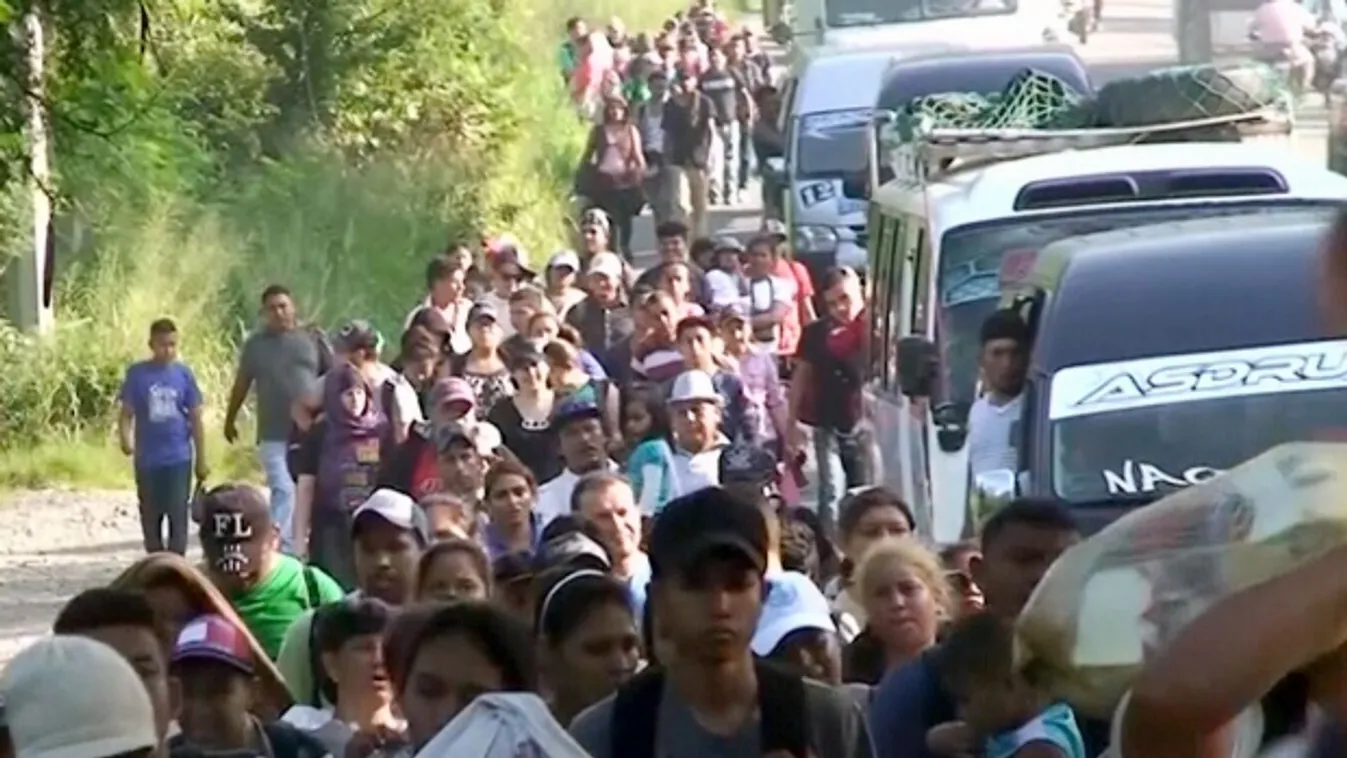 Hömpölyög a migránsáradat