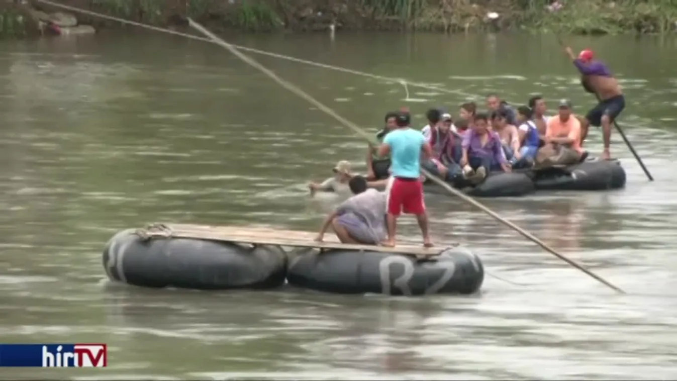 Mexikó beengedte az USA-ba tartó nőket és gyerekeket