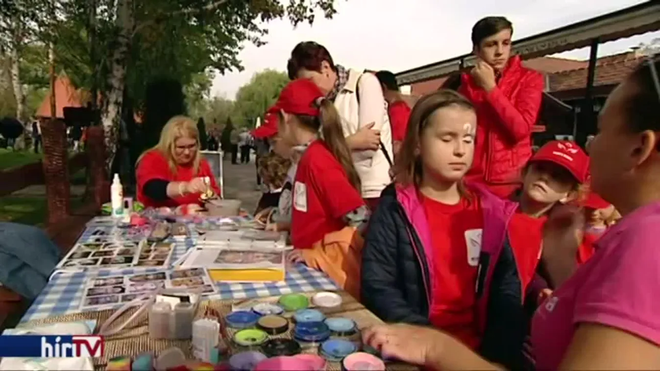 Lovasbemutató, arcfestés, táncbemutató és állatsimogatás várta a gyerekeket