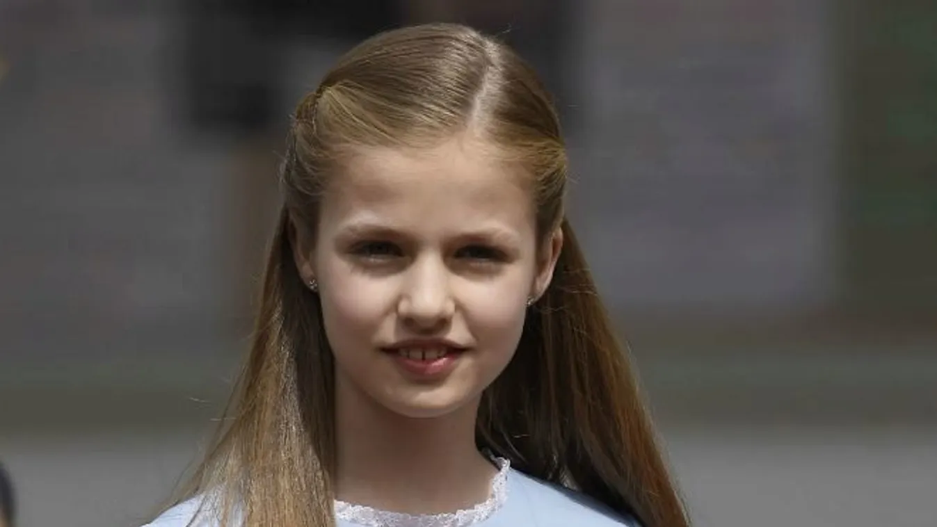 Először beszélt nyilvánosság előtt a 13 éves trónörökösnő