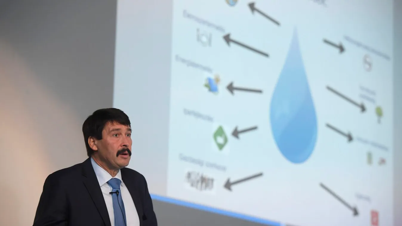 Áder: eddig a természet kamataiból éltünk, de ma az alaptőkét fogyasztjuk