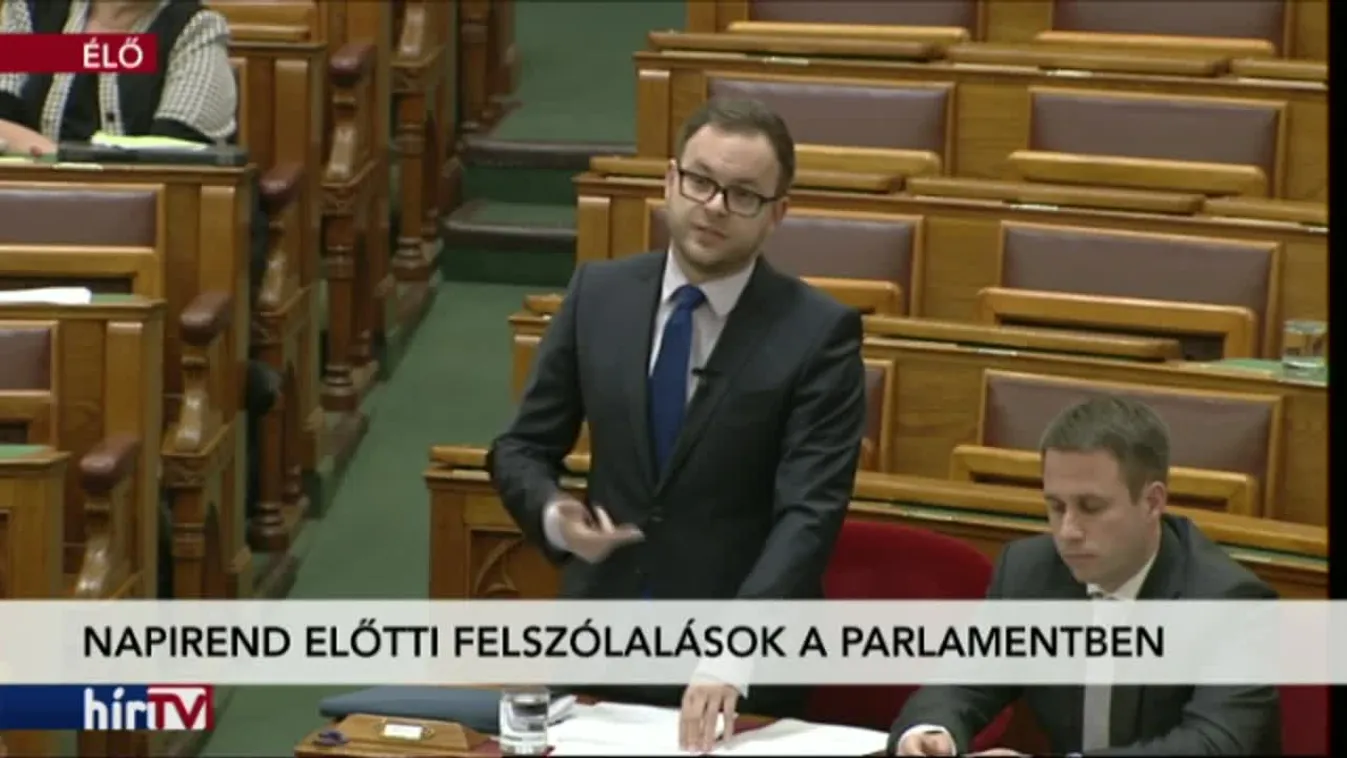 Napirend előtti felszólalások az Országgyűlésben