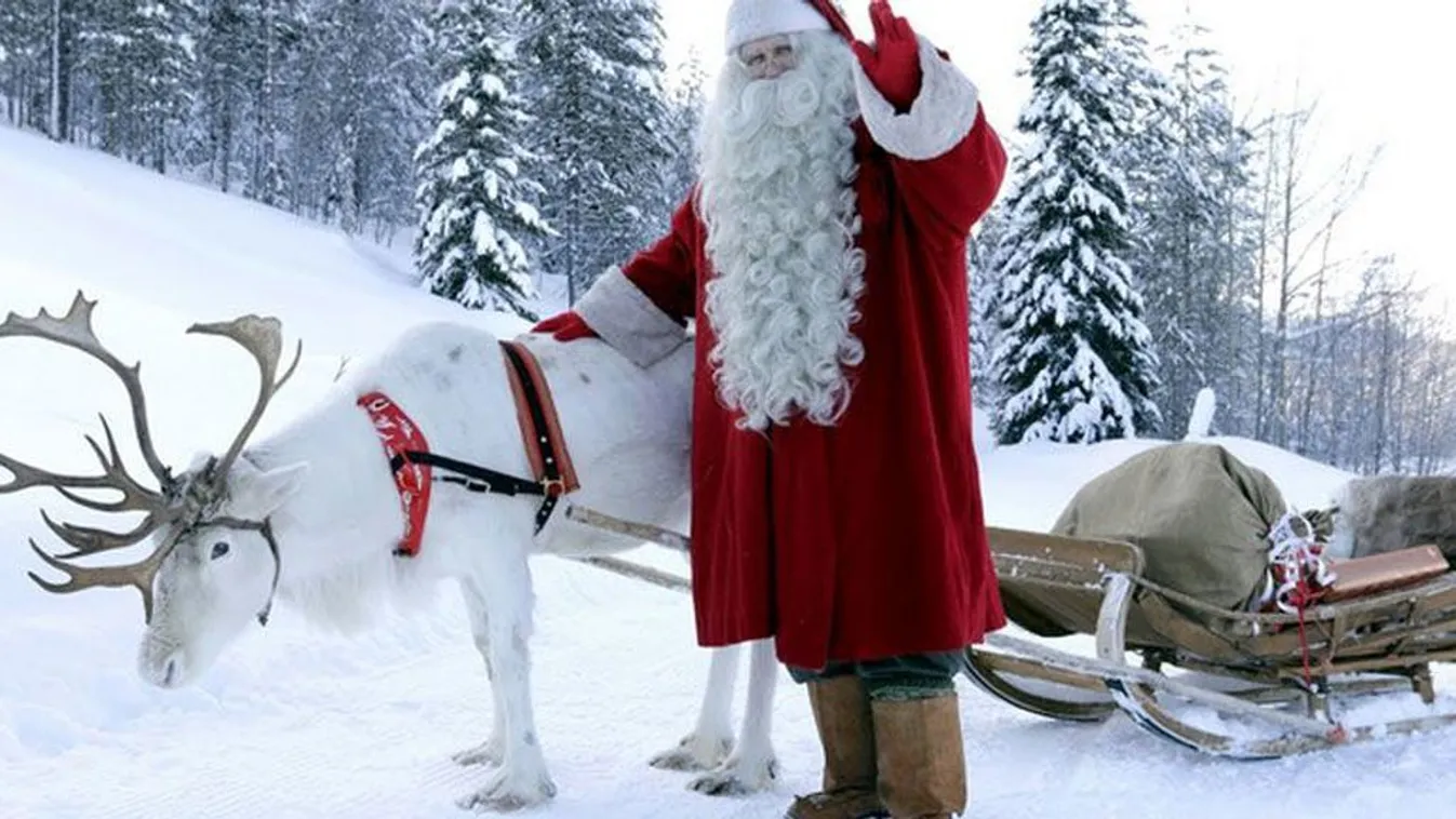 Budapestre érkezett Lappföldről Joulopukki