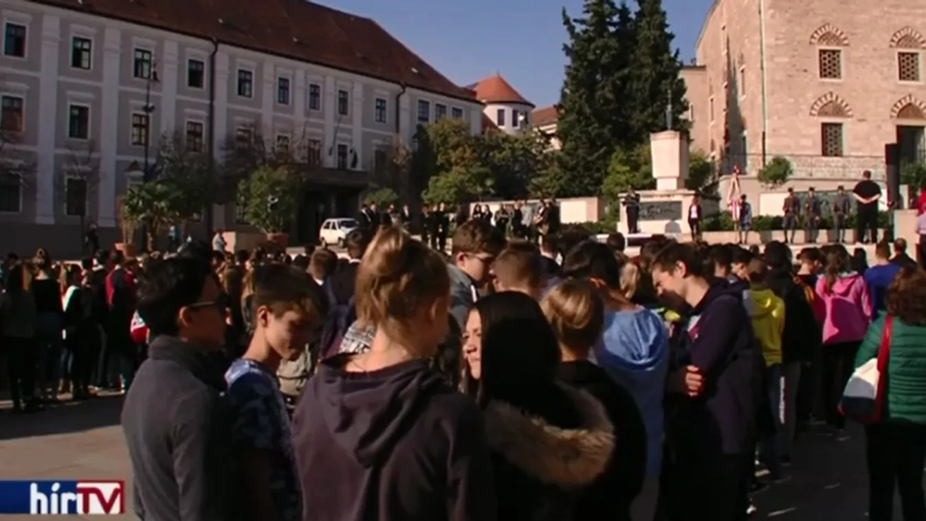 Az első világháború végére emlékeztek Pécsen