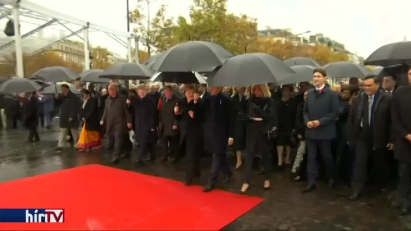 Macron és Putyini is a trumpi politika ellenében szólalt fel