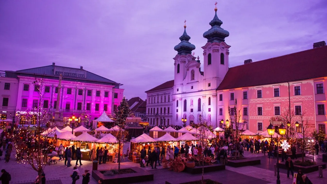 Vásár, koncert, jégpálya, óriáskerék: gazdag kínálattal készül Győr