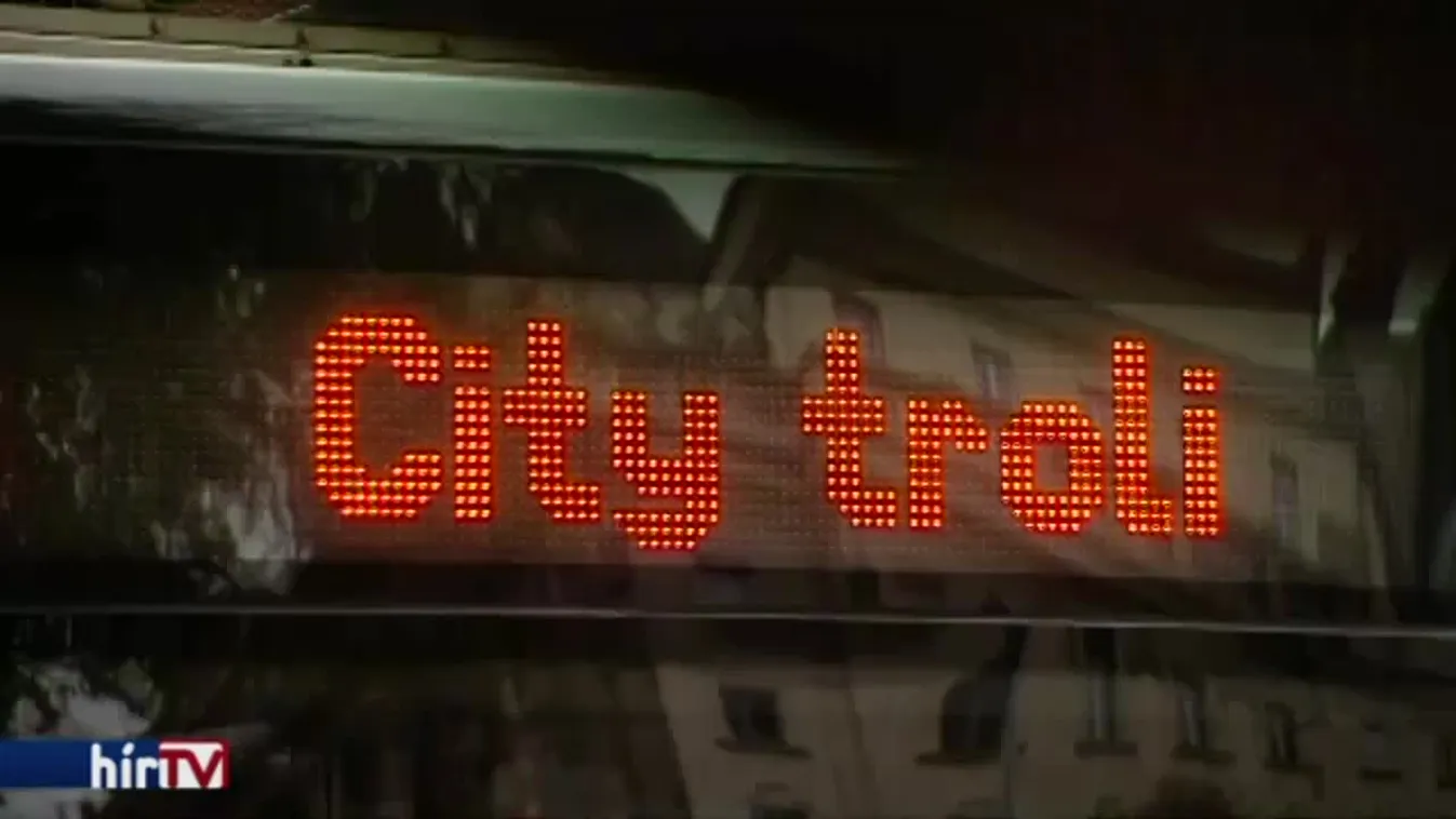 City Troli indul a Fővám és Lehel tér között
