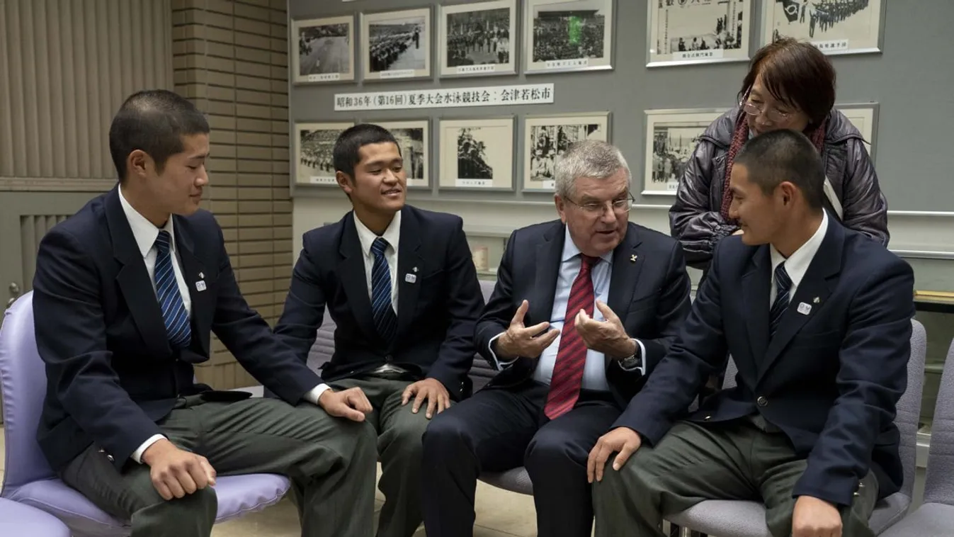 Fukusimában győzködik a NOB-elnököt