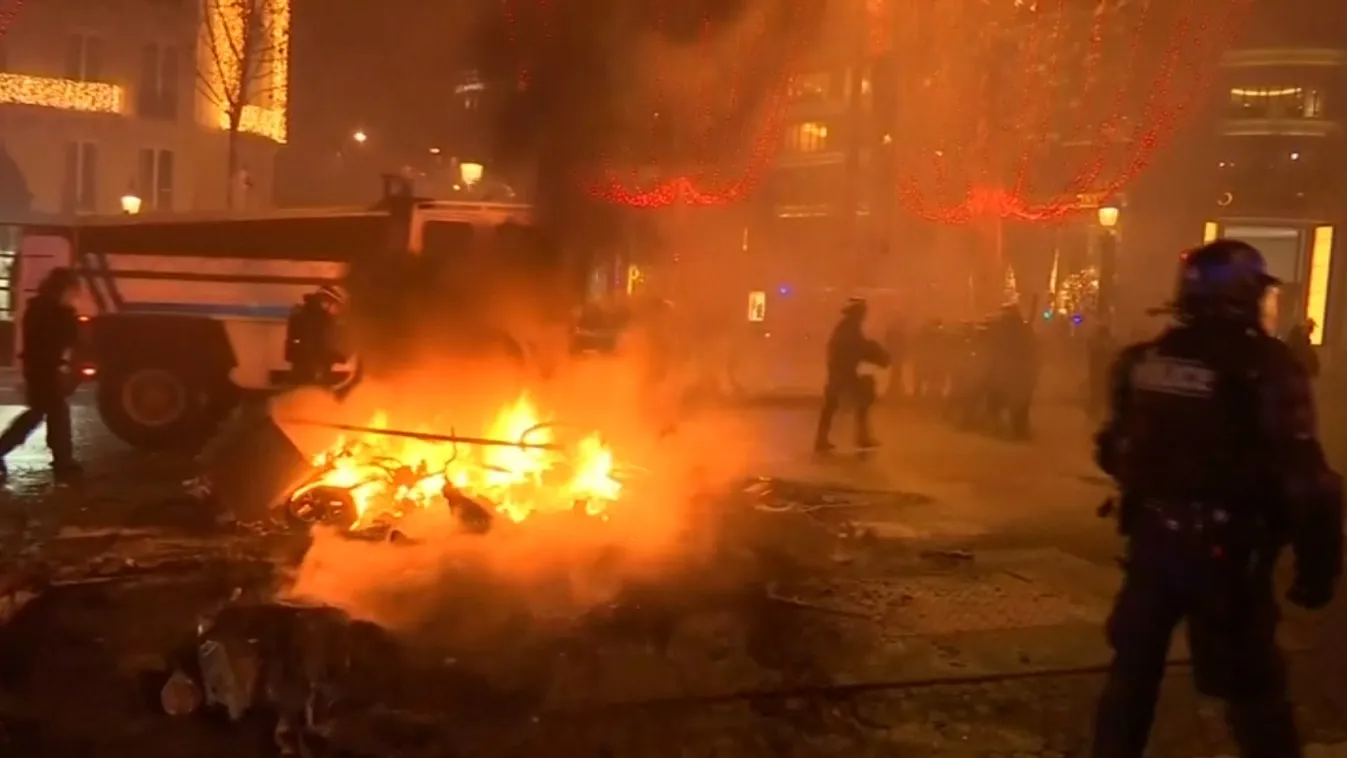 18 letartóztatás a franciaországi zavargásokban