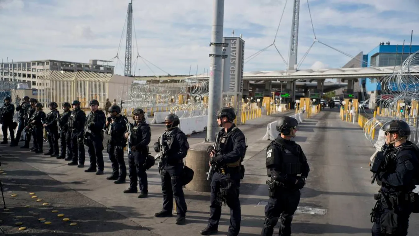 Több százan próbáltak átjutni az amerikai határon Tijuanánál