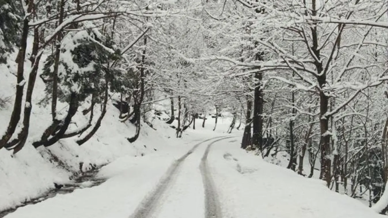 Öt centi hó is eshet az országban estére