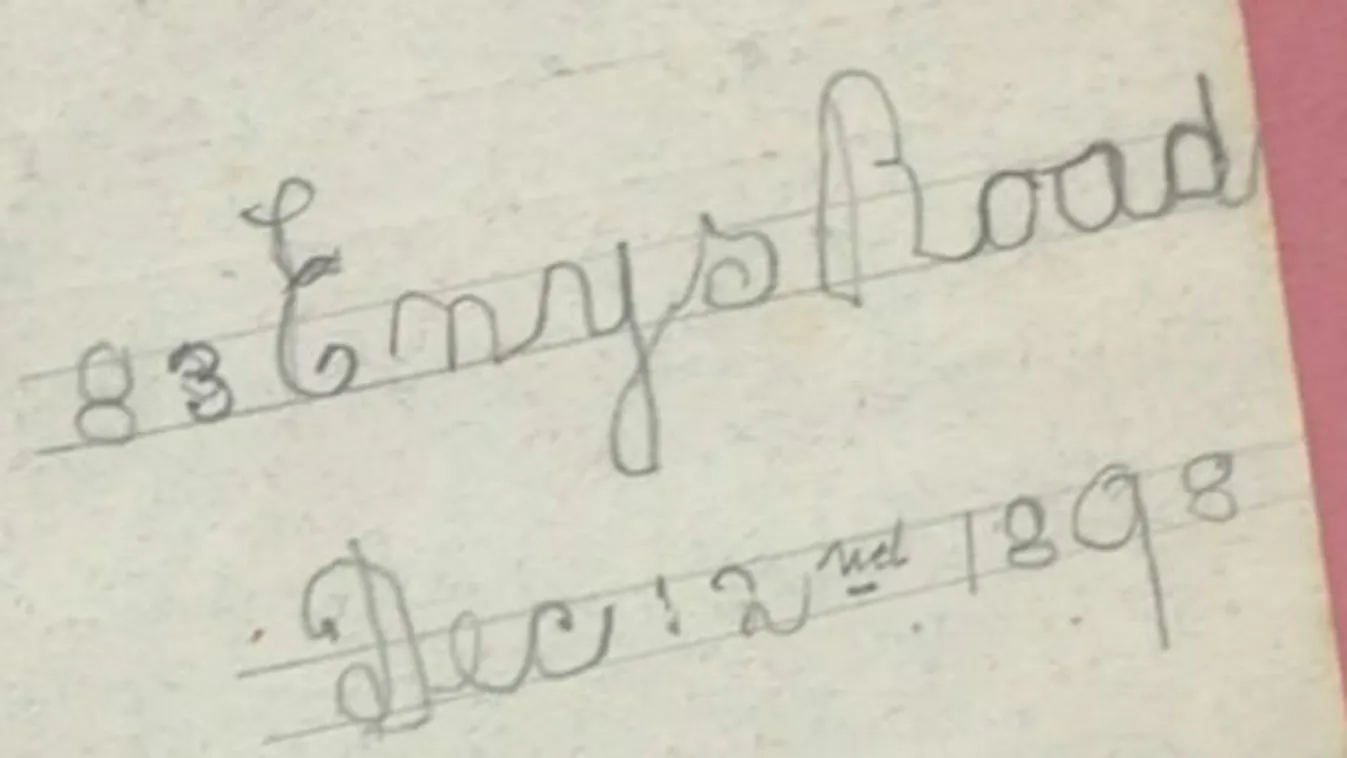 A Mikuláshoz írt 120 éves levelet állítottak ki Canterburyben