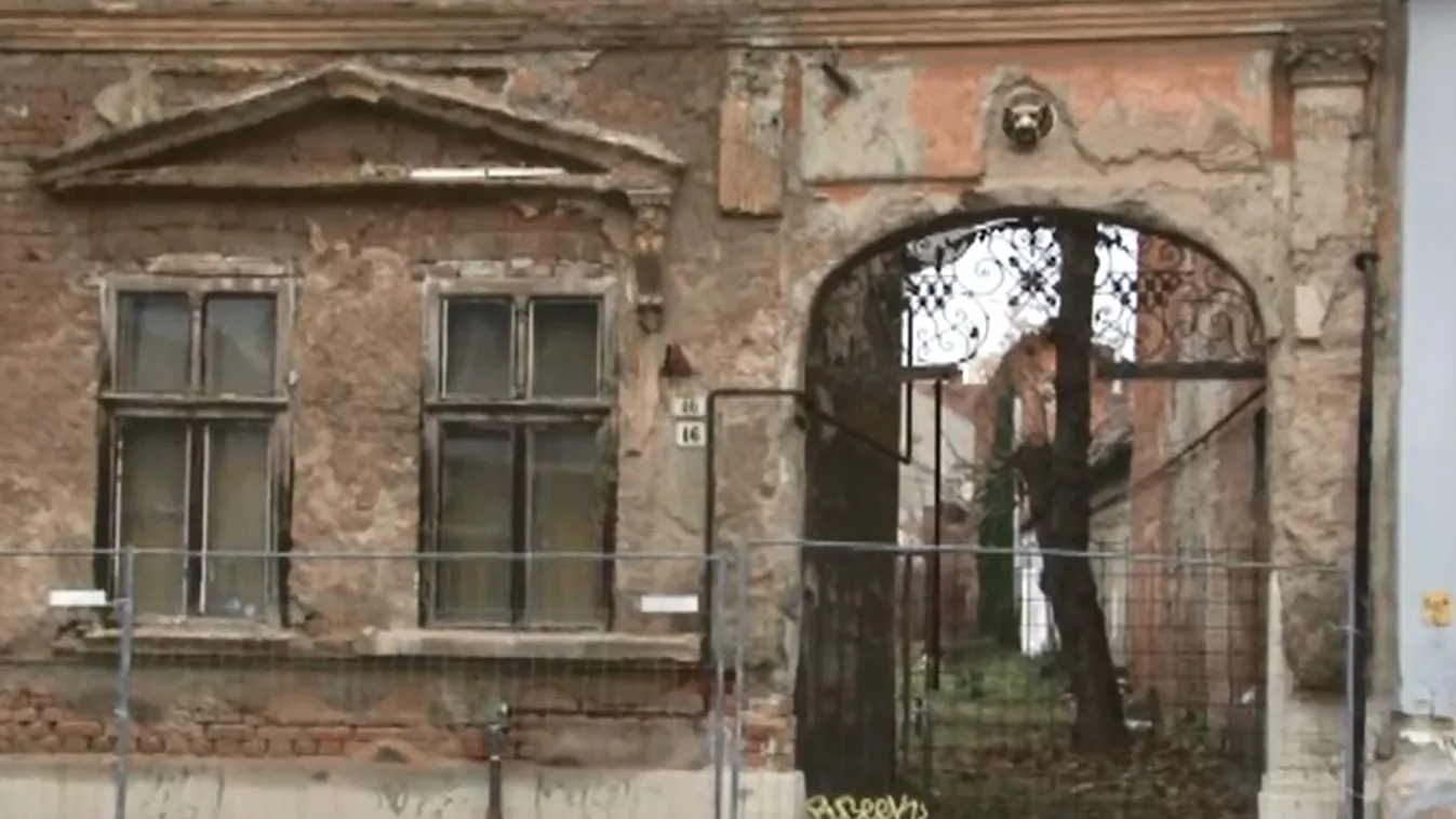 Háborús övezetnek néz ki a miskolci belváros egy része