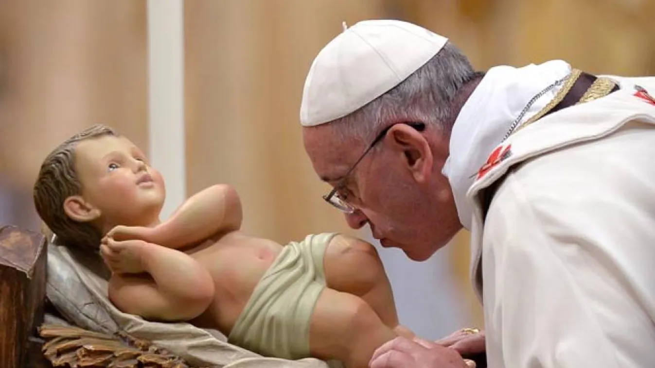 A Szent Péter-bazilikában mutat be misét karácsony este a pápa