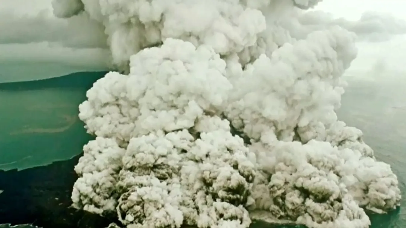 Tilalmi zónát rendeltek el a vulkánkitörés miatt