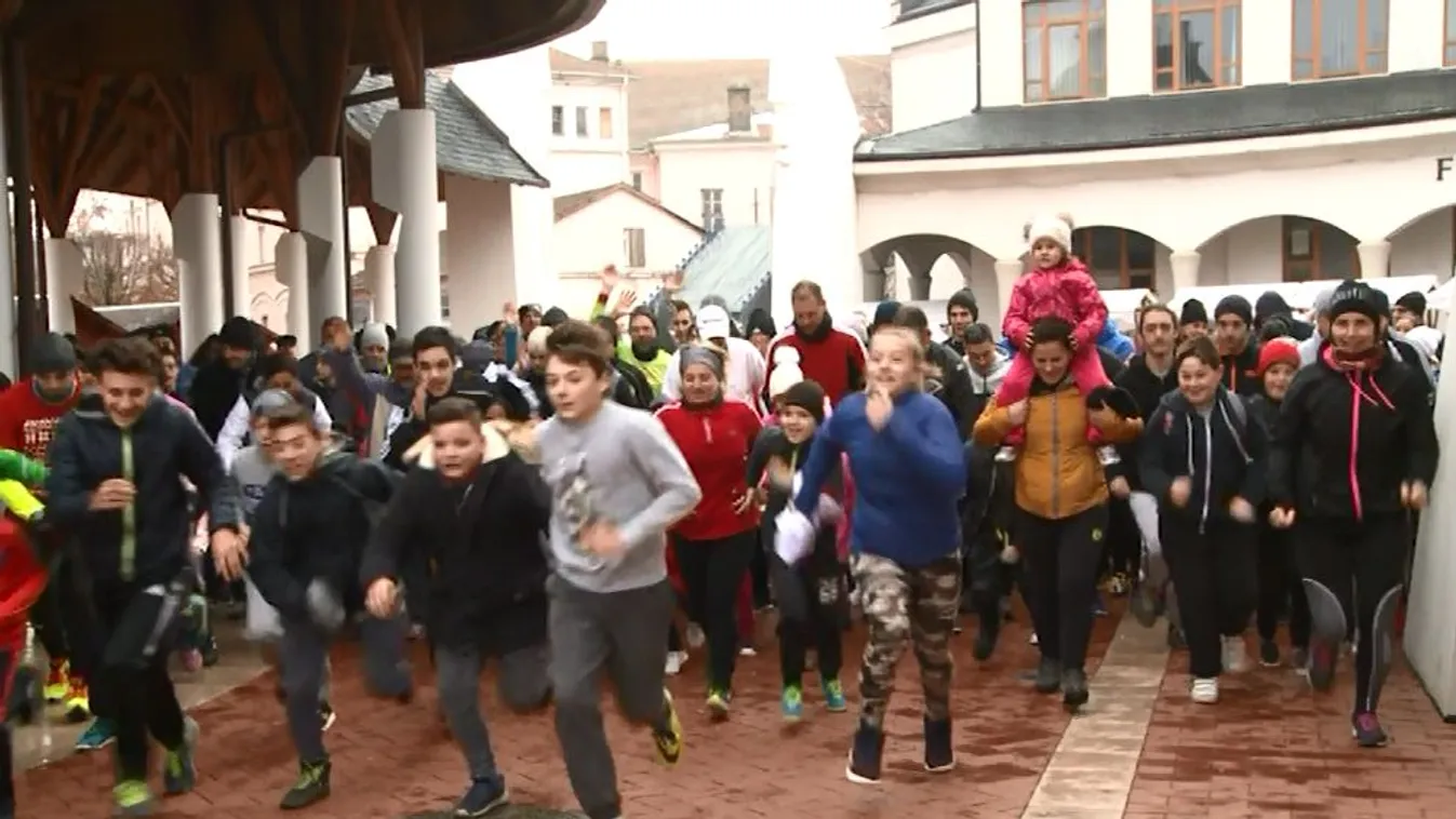 Futással búcsúztatták az óévet