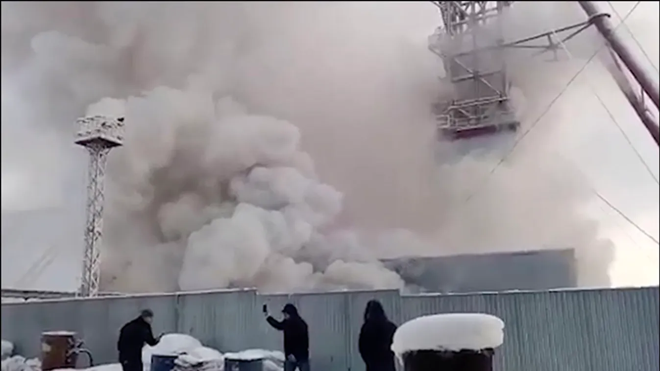 Tűz a mélyben Oroszországban