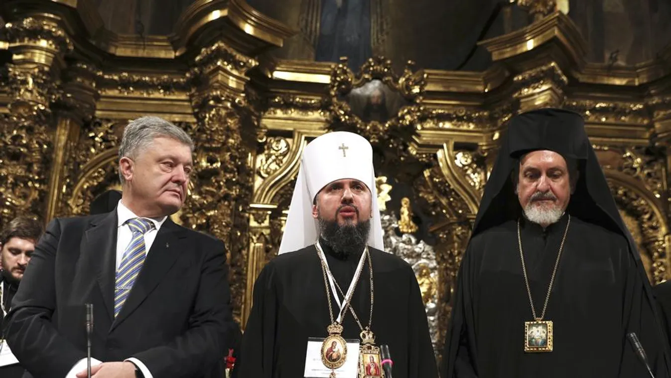 Megválasztották az új ukrán ortodox egyház vezetőjét