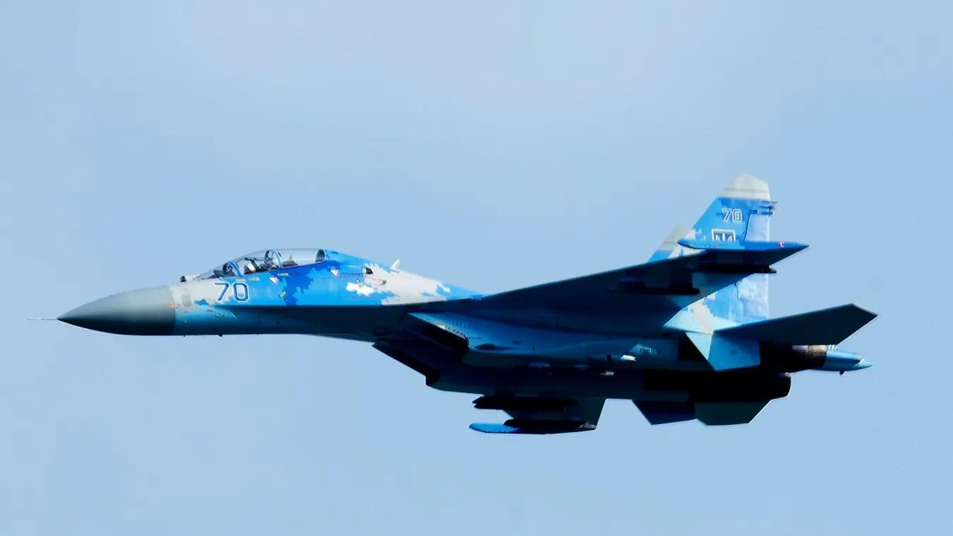 Lezuhant egy ukrán vadászgép, a pilóta meghalt