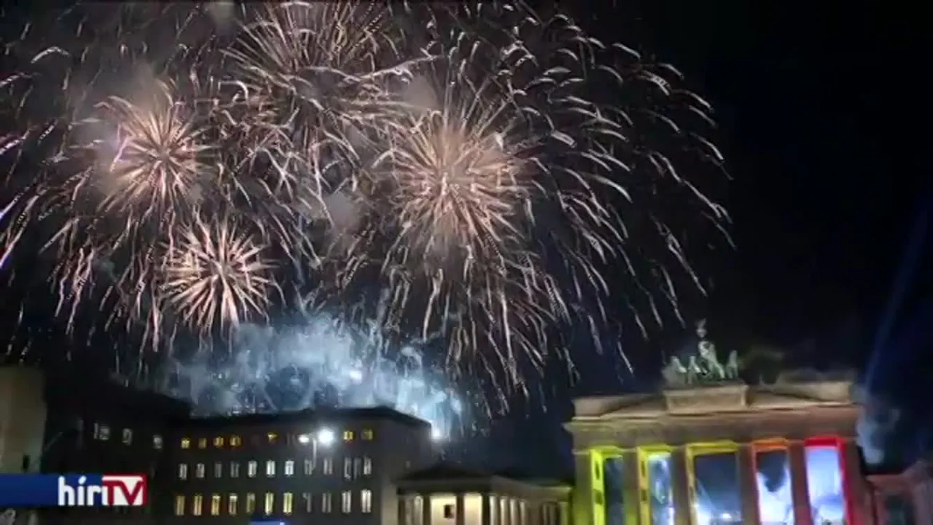 Újévi tűzijáték, Berlin