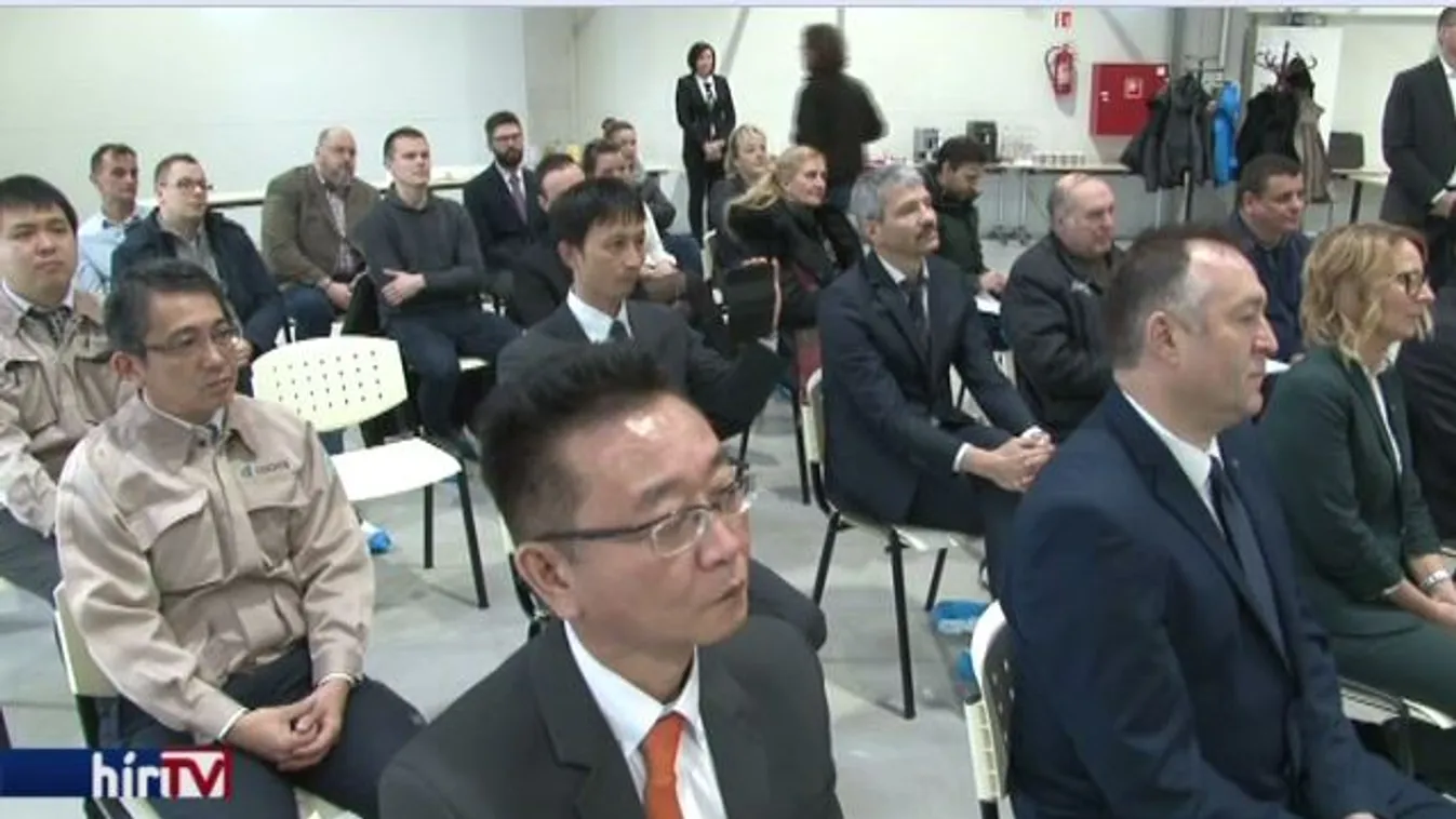 Japán vállalat üzemcsarnokát adták át Miskolcon