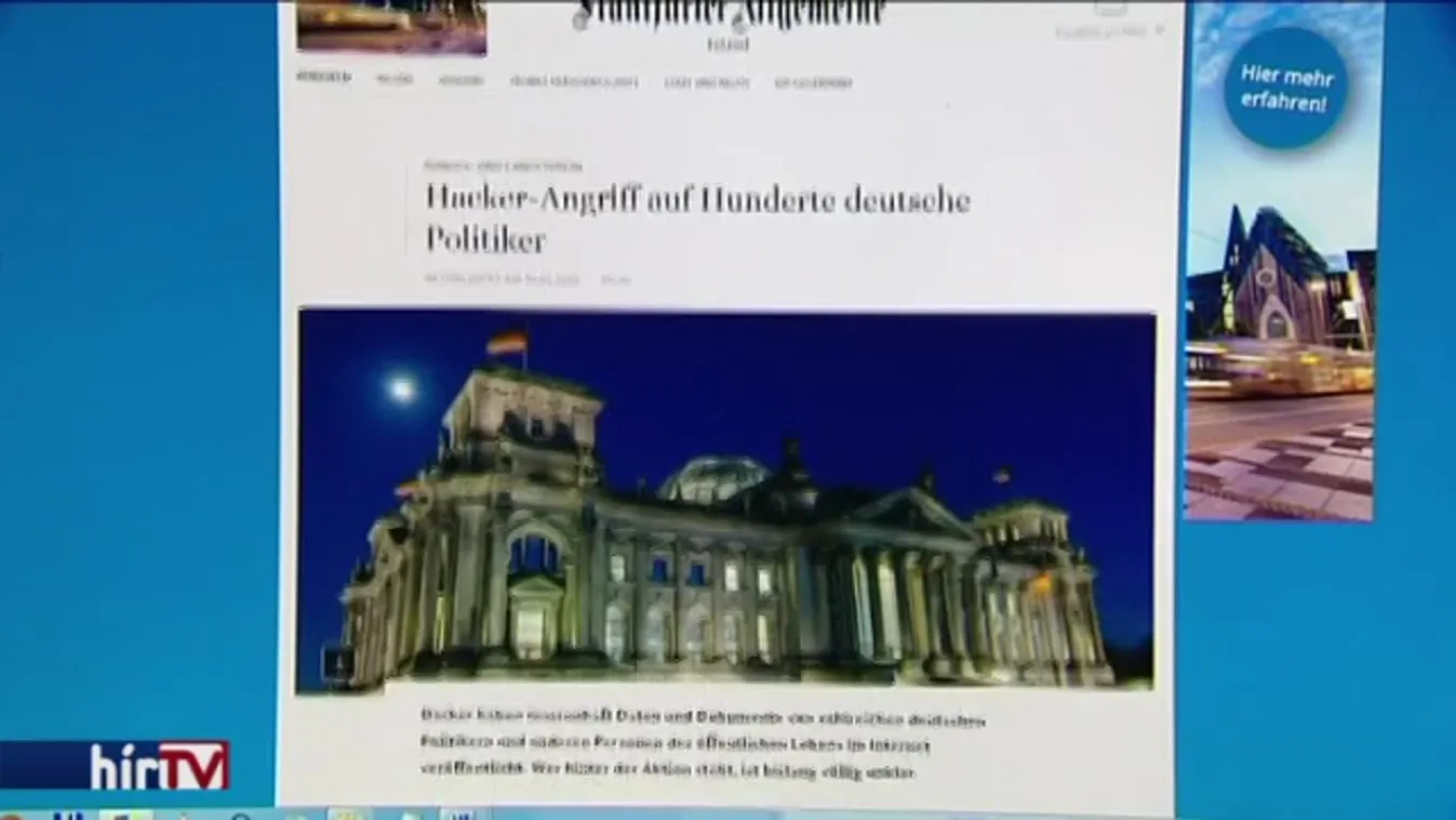 Hackertámadás ért több száz német politikust
