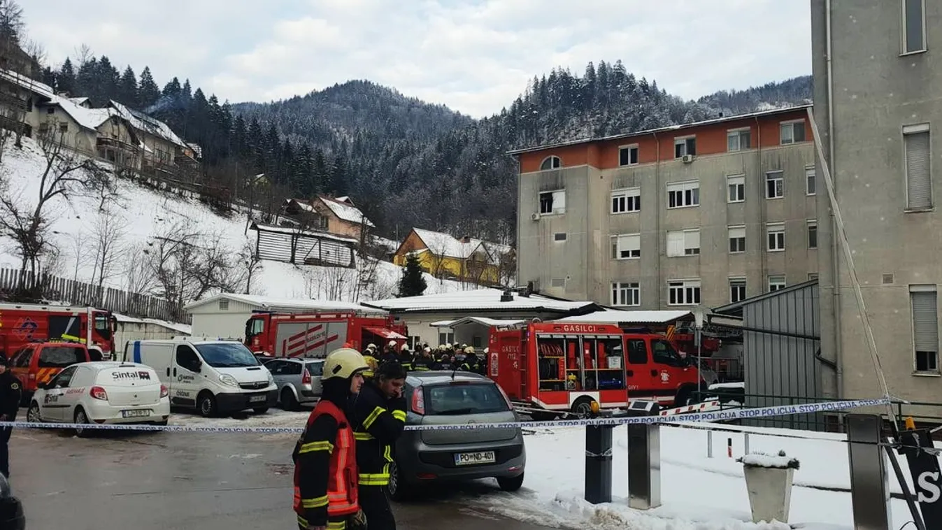 Halálos kórháztűz Szlovéniában