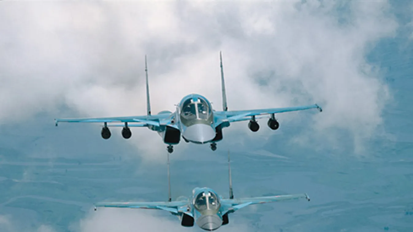 Összeütközött a levegőben két orosz vadászbombázó