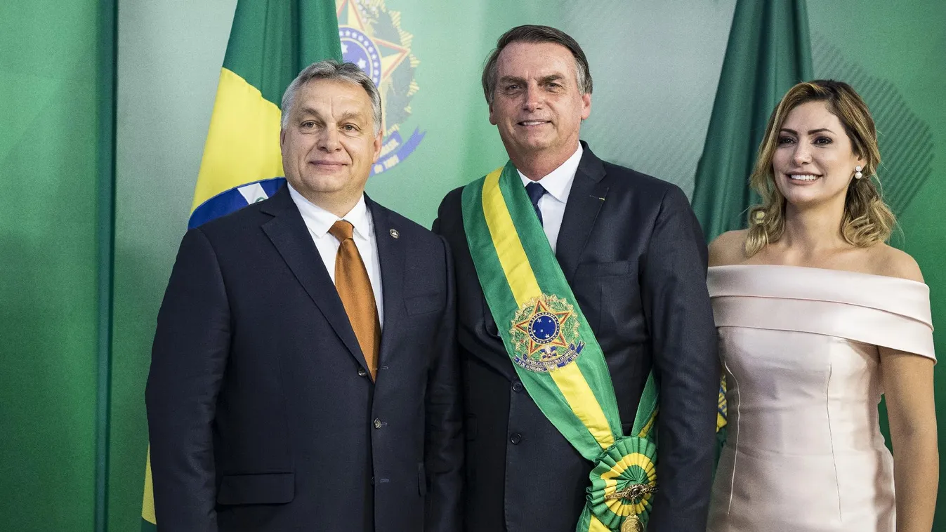 Orbán Viktor is részt vett a brazil elnök beiktatásán