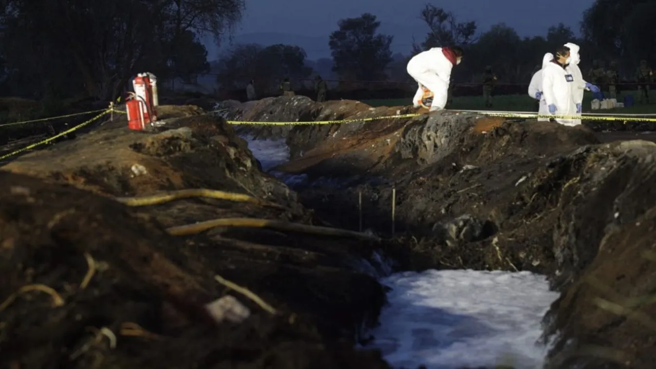 Mulasztás miatt robbant a Pemex-vezeték