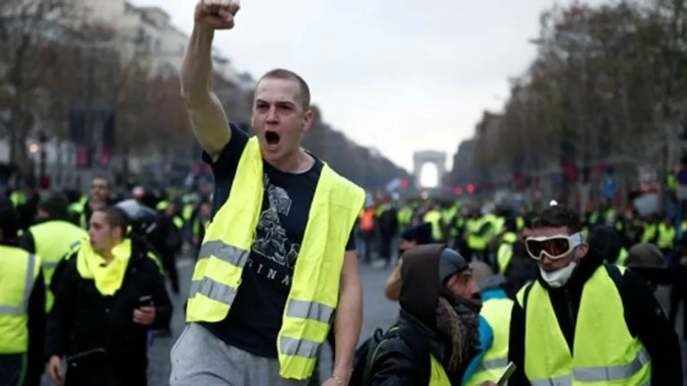 Tizedszer is utcára vonultak a sárgamellényesek