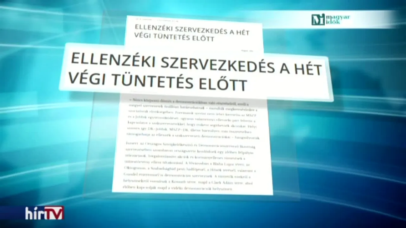 „Minden megváltozott” – az MSZP és Jobbik közösen segíti a demonstrációt