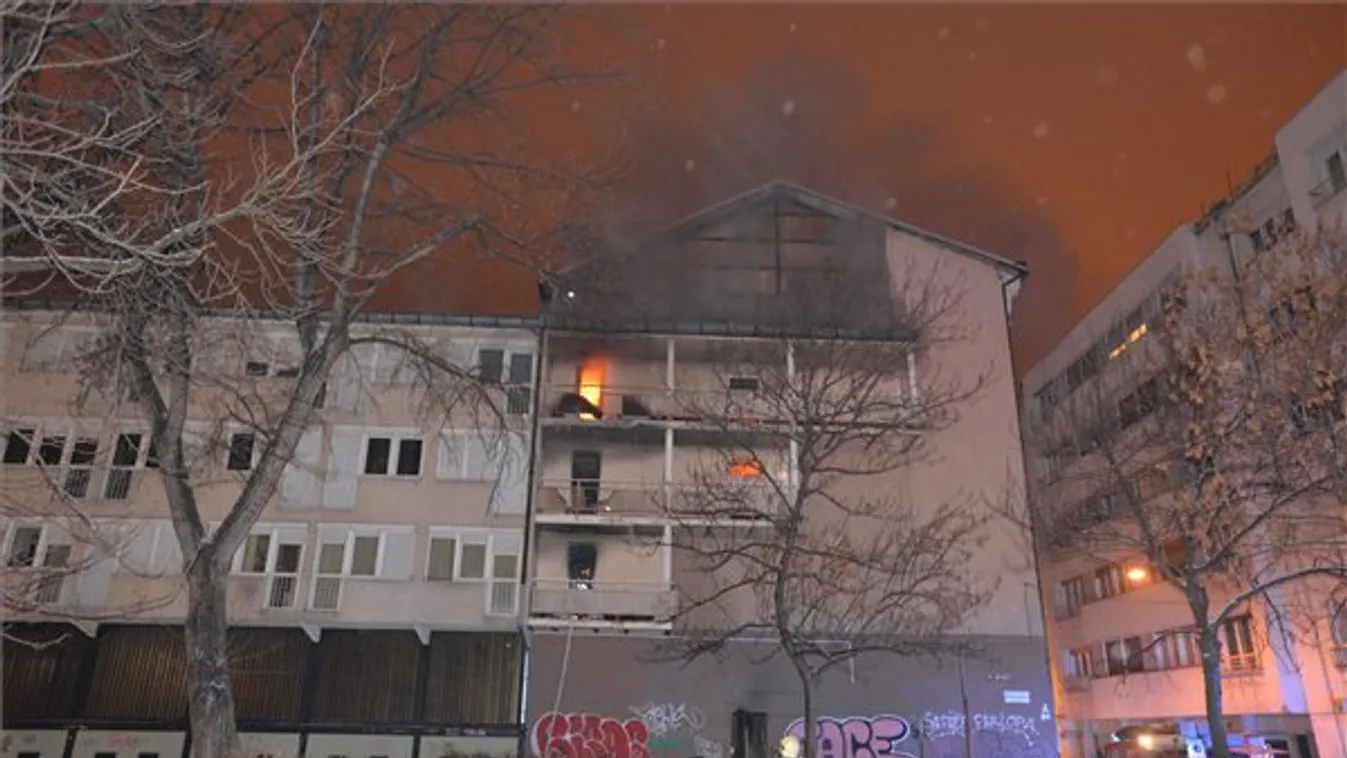 Egy emberéletet követelt a kollégiumtűz