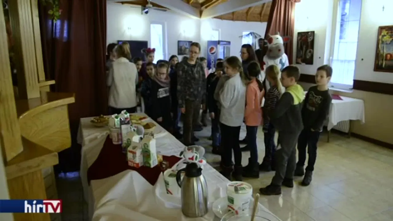 Az egészséges étrenddel ismerkednek a diákok