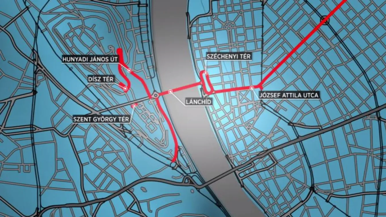 A tüntetések miatt forgalomkorlátozások lesznek Budapesten