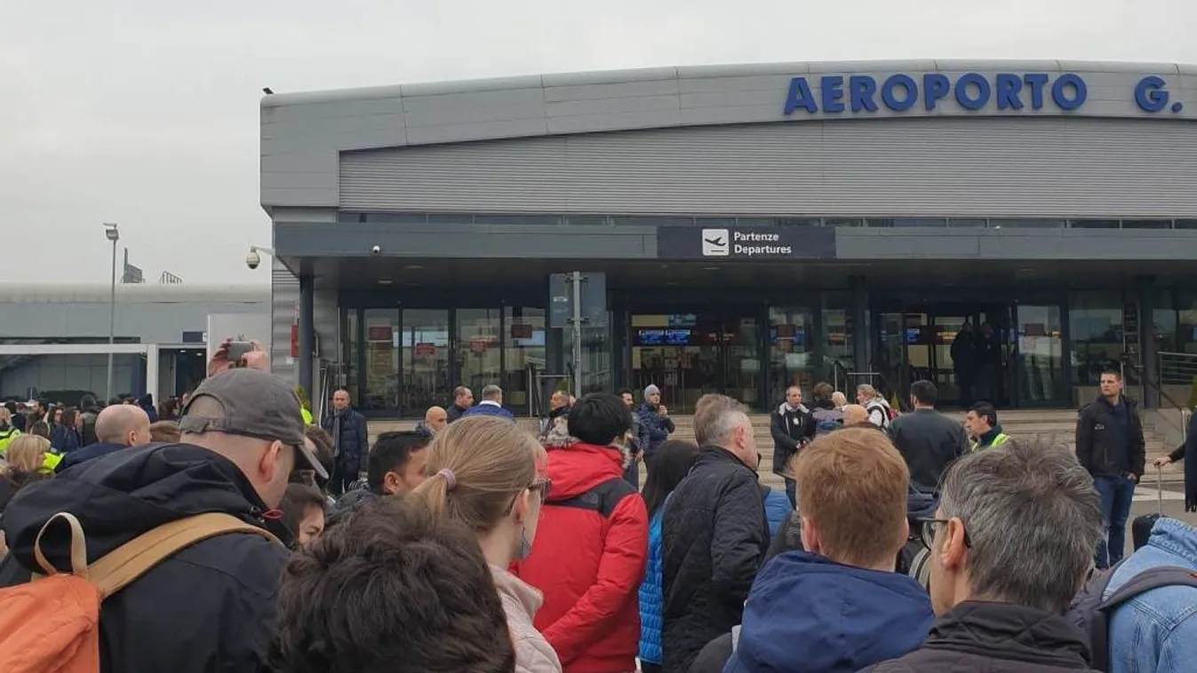 Tűz miatt kellett lezárni a római repteret